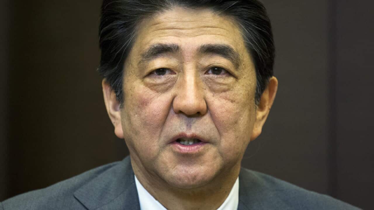 Japanese Prime Minister Shinzo Abe