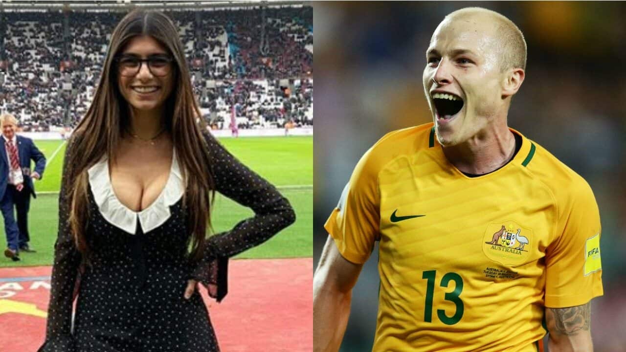 Mia Khalifa Aaron Mooy