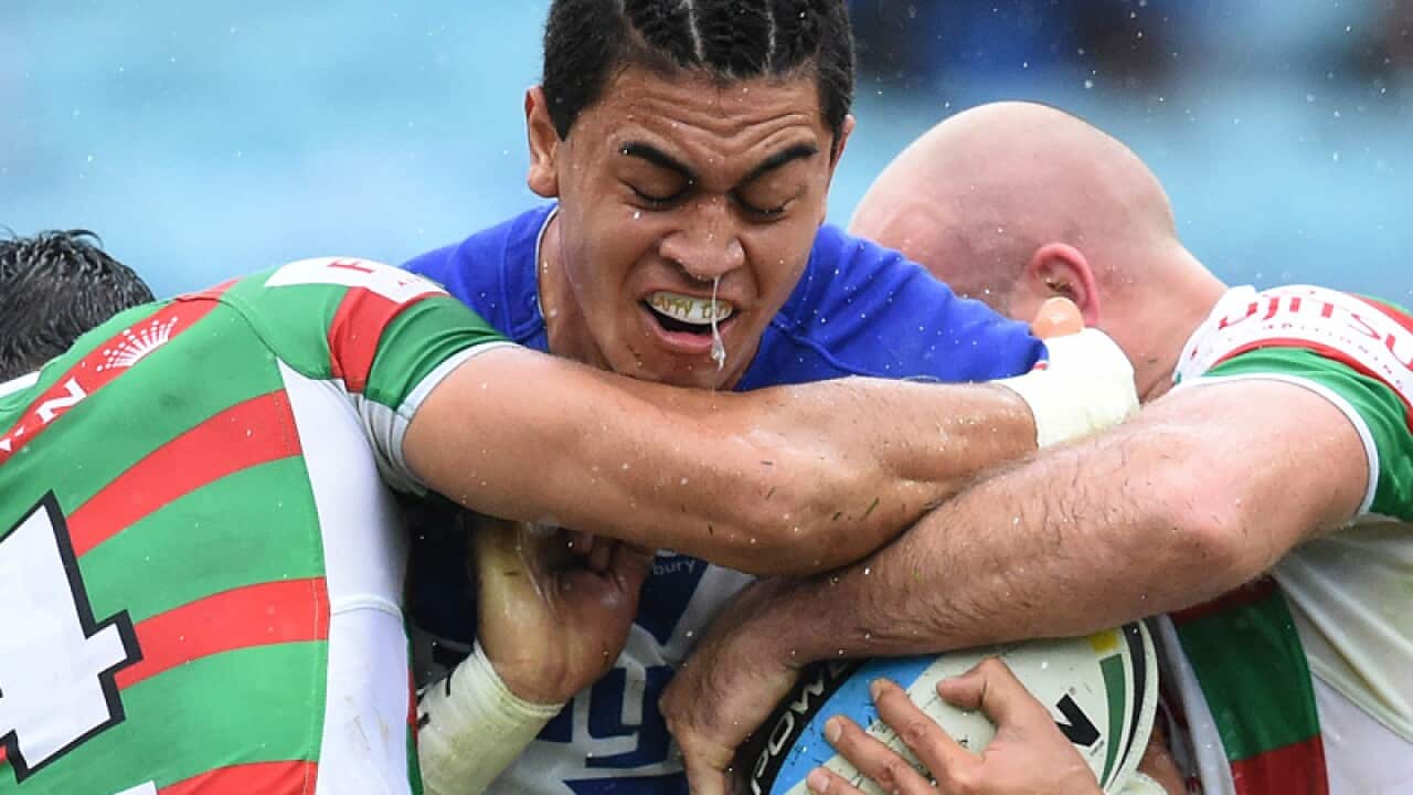 Bulldogs player Tim Lafai