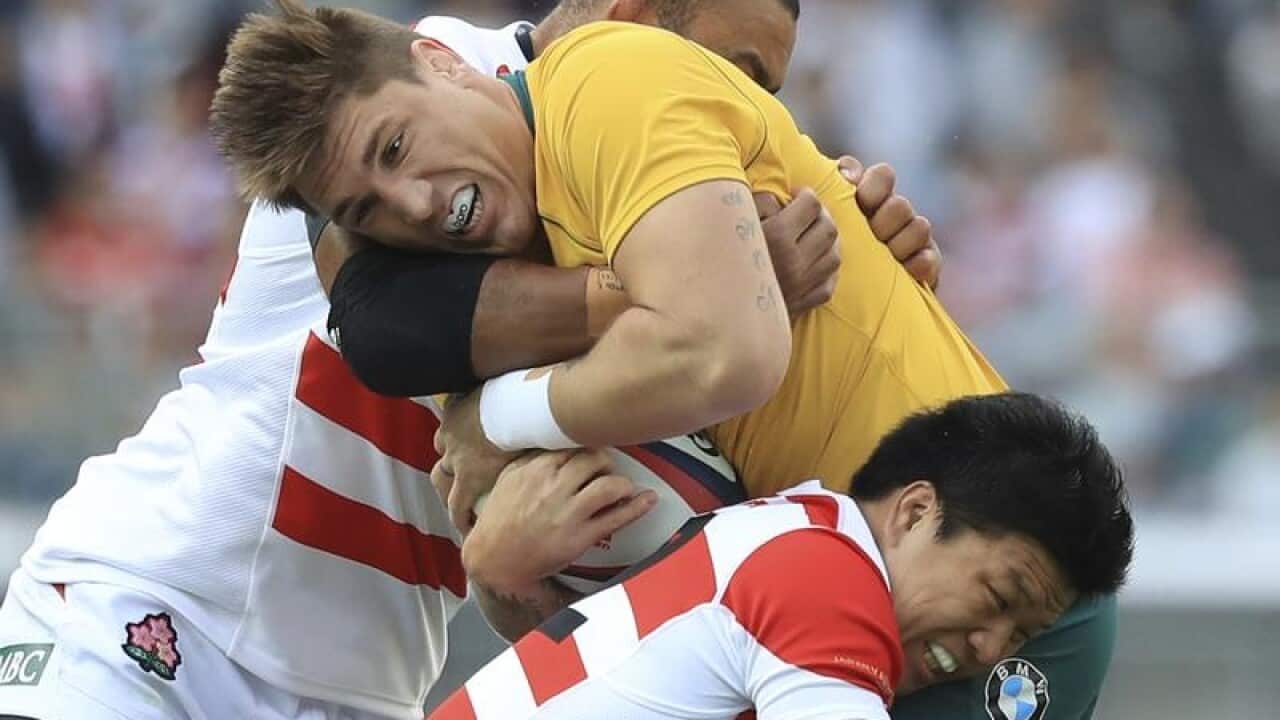 Australia's Sean McMahon