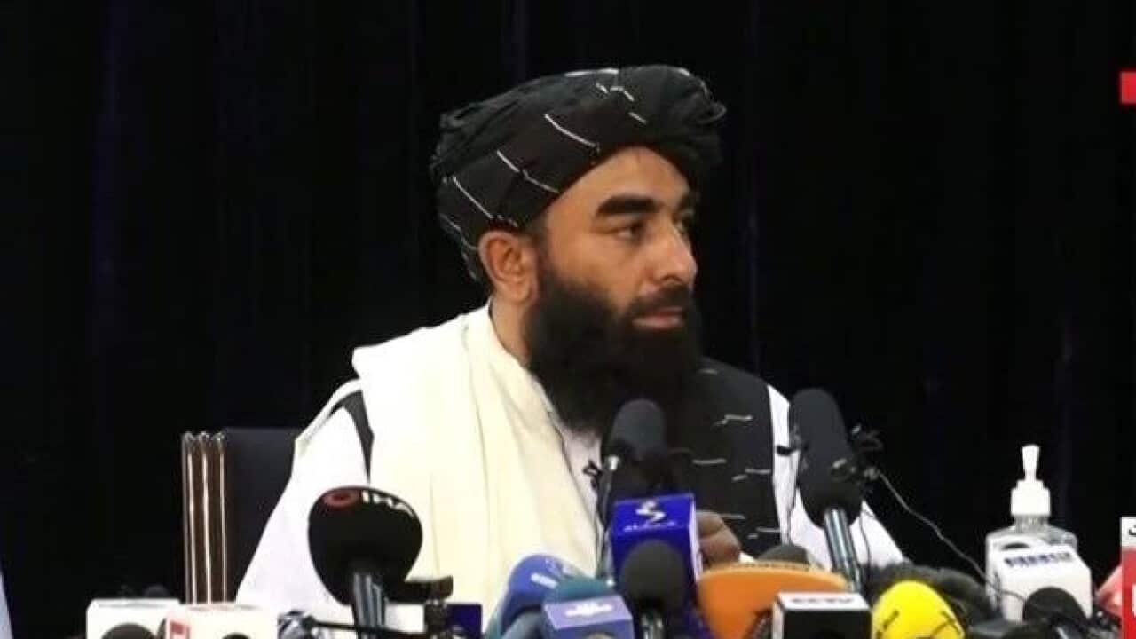 Taliban spokesman Zabehullah Mujahid