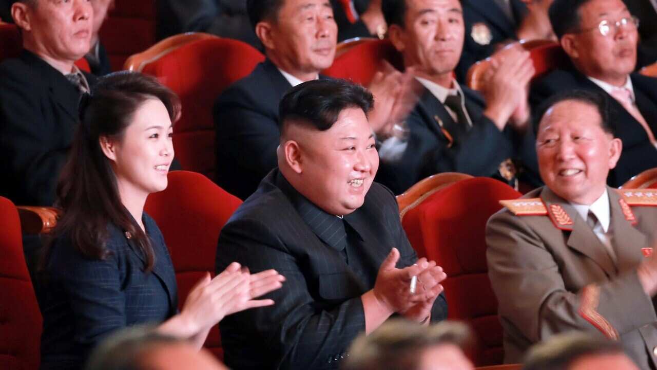 North Korean leader Kim Jong-Un attends an event in Pyongyang in September 2017.
