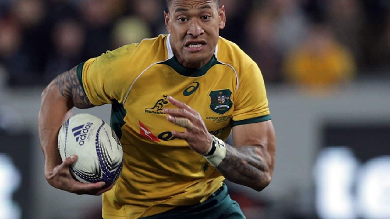Australia`s Israel Folau