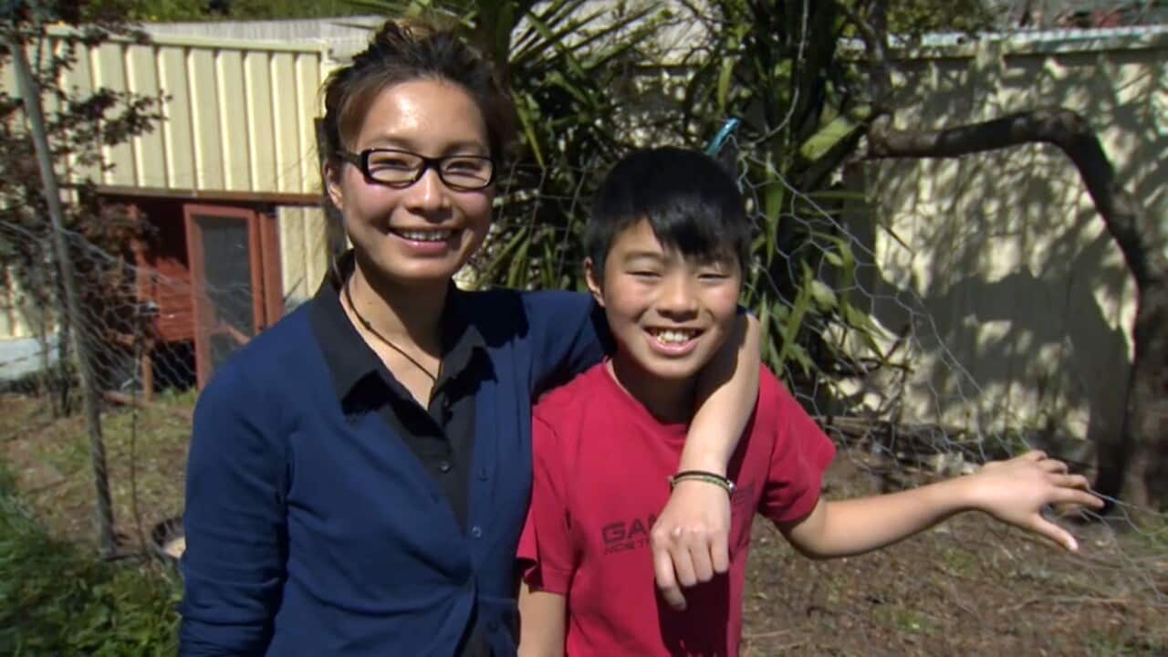 Sidney Vo and her son Billy