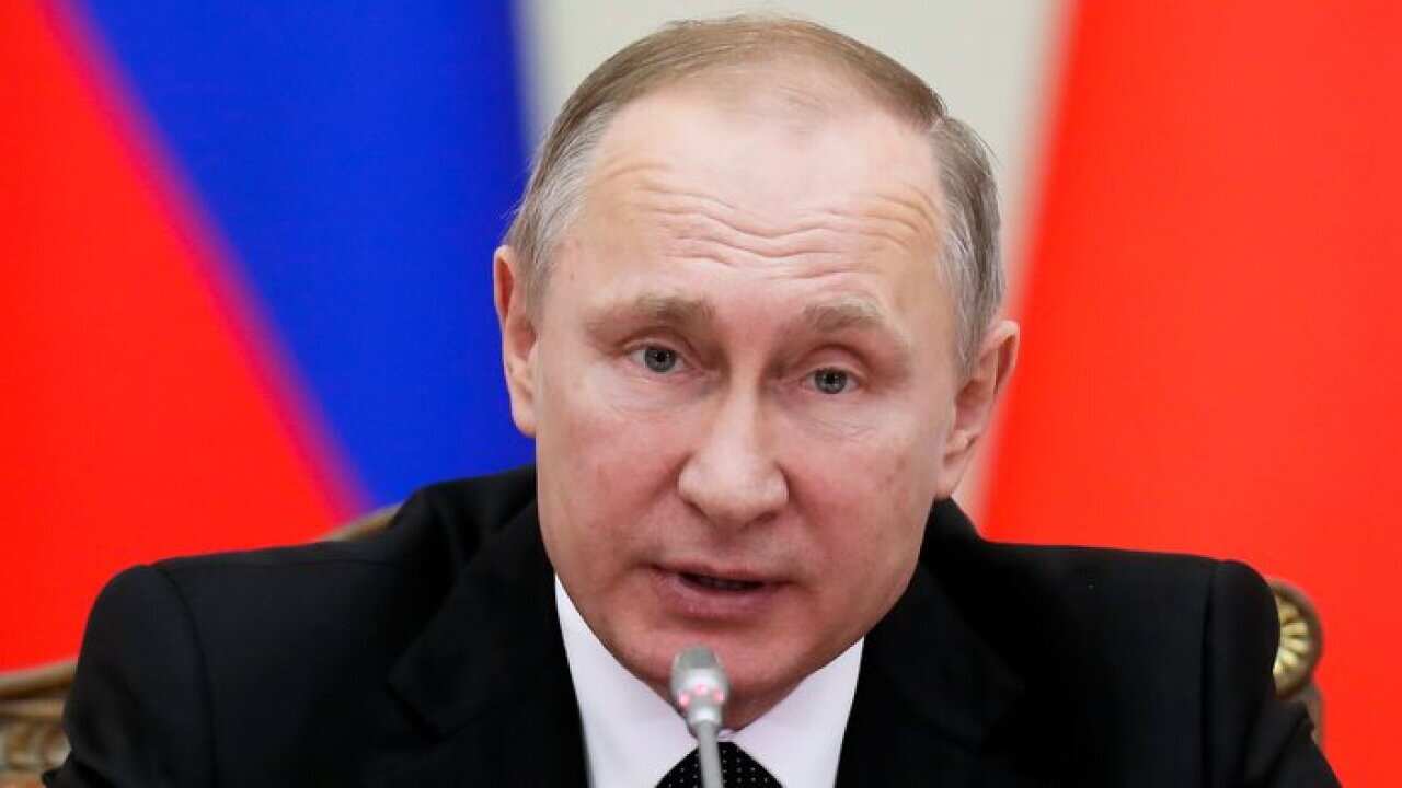 Vladimir Putin said in St.Petersburg that Russia would not be expelling US diplomats in response to a new round of US sanctions.