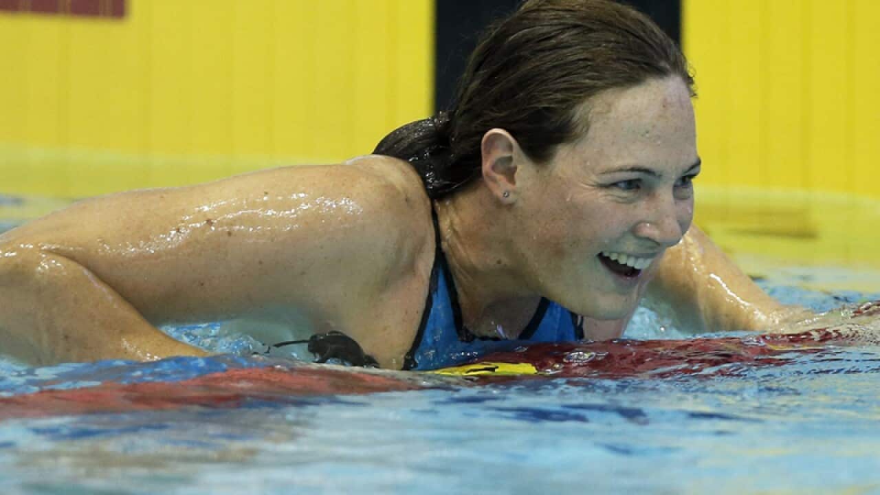 Australian swimming star Cate Campbell