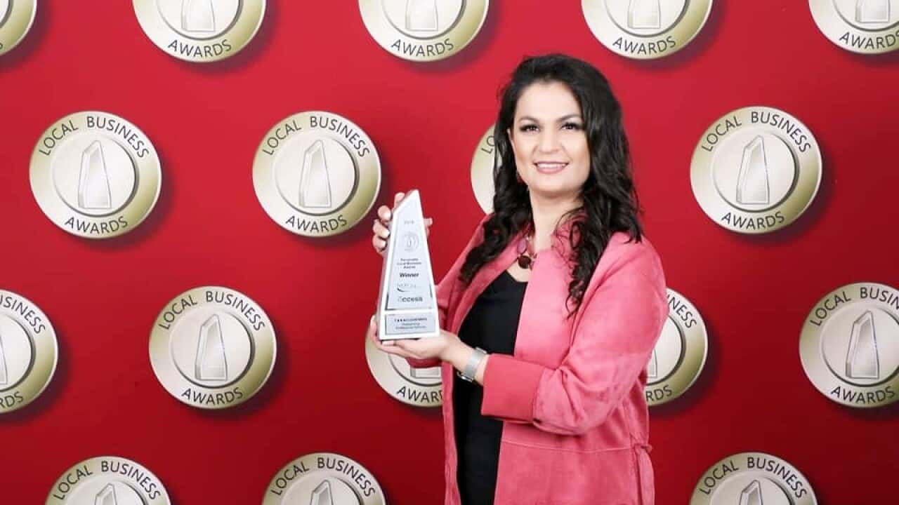 طاهره جهانبین، حسابدار و مشاور کسبوکار افغان مقیم سیدنی