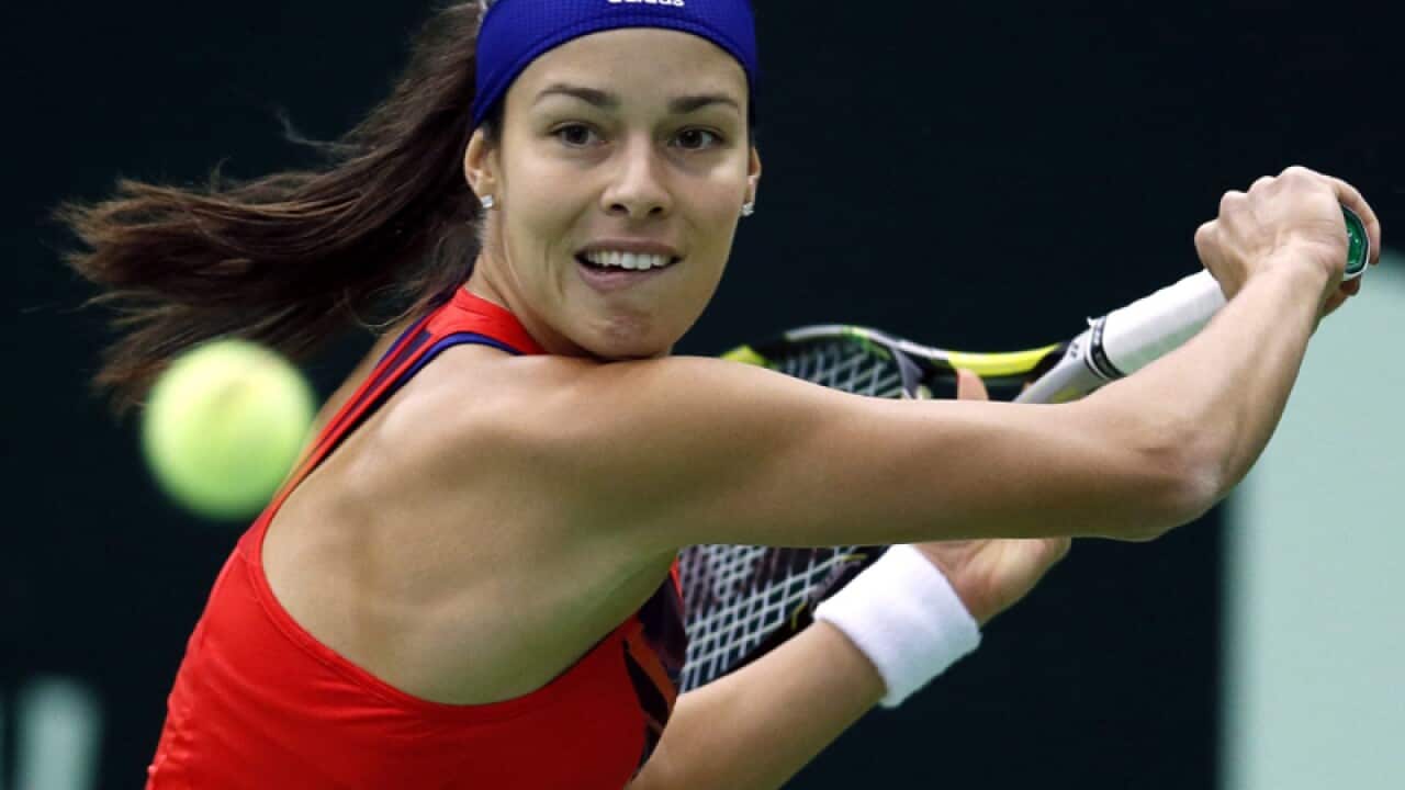 Serbian tennis player Ana Ivanovic