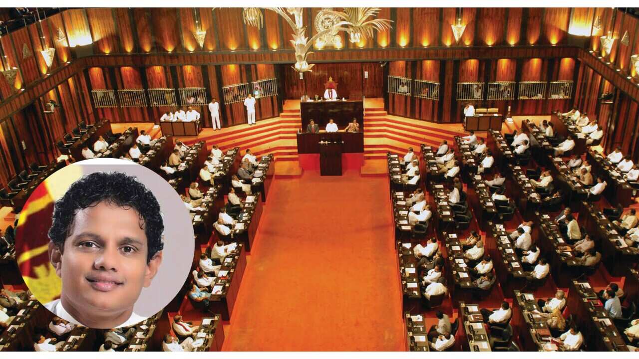 Parliament of Sri Lanka_ Hesha Withanage _ MP of SJB