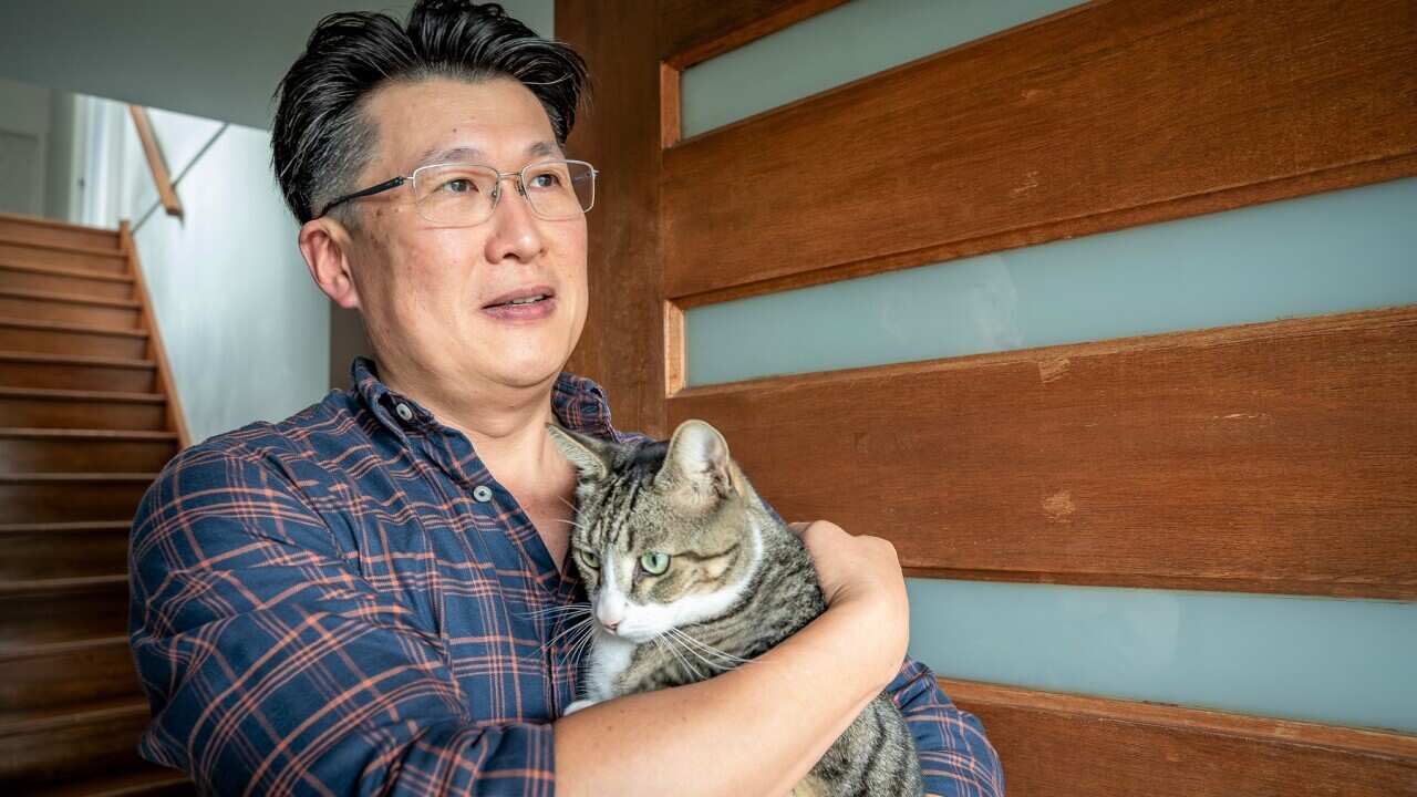 Michael Ow at home in Sydney (SBS Spencer Austad).jpg