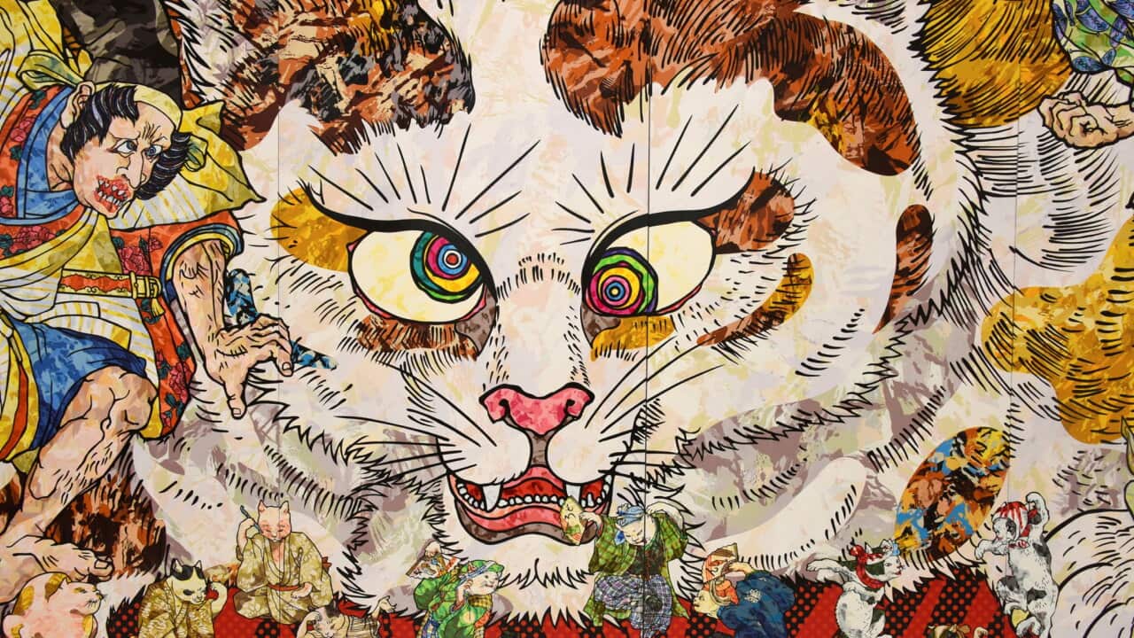 Takashi Murakami 'Japan Supernatural. Art Gallery of New South Wales.