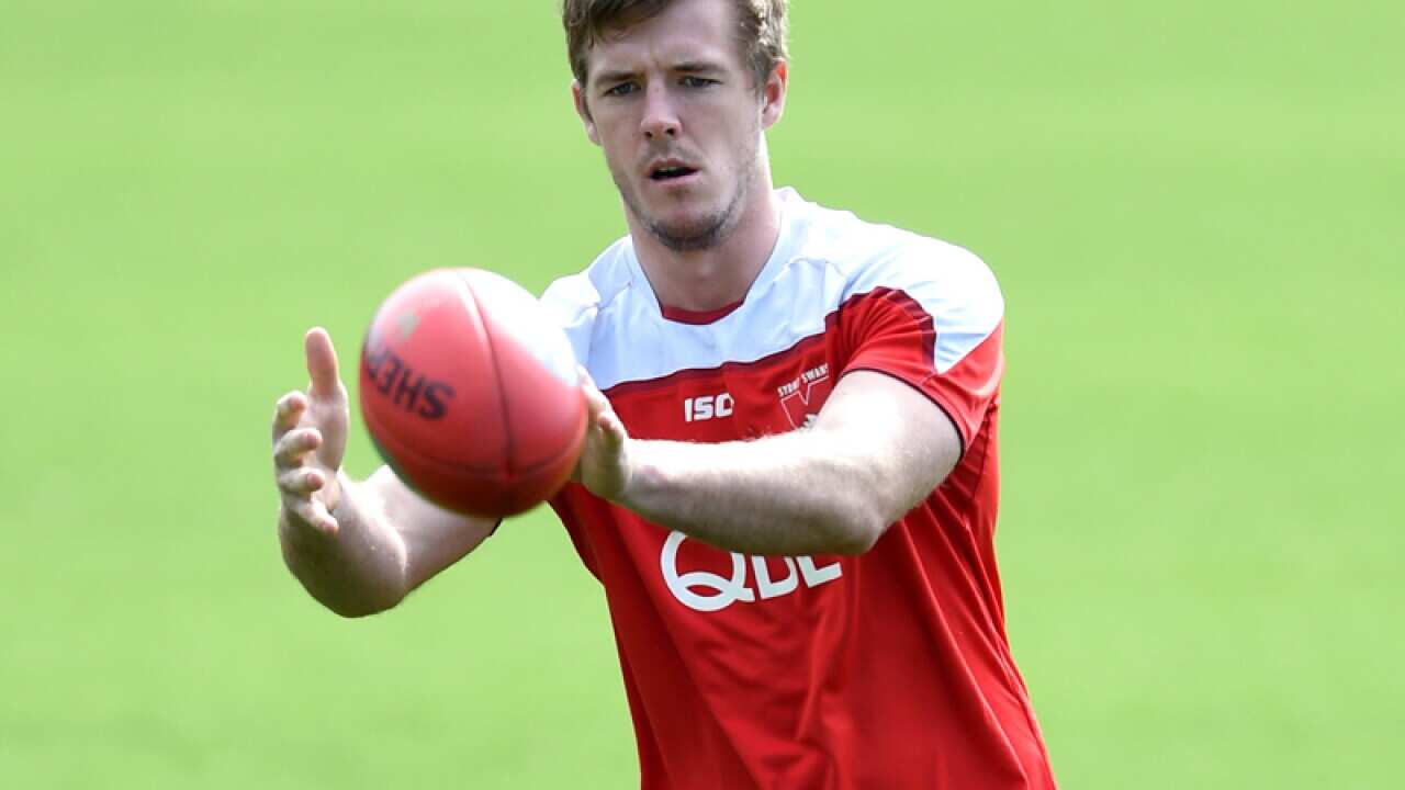 Sydney Swans AFL player Luke Parker.