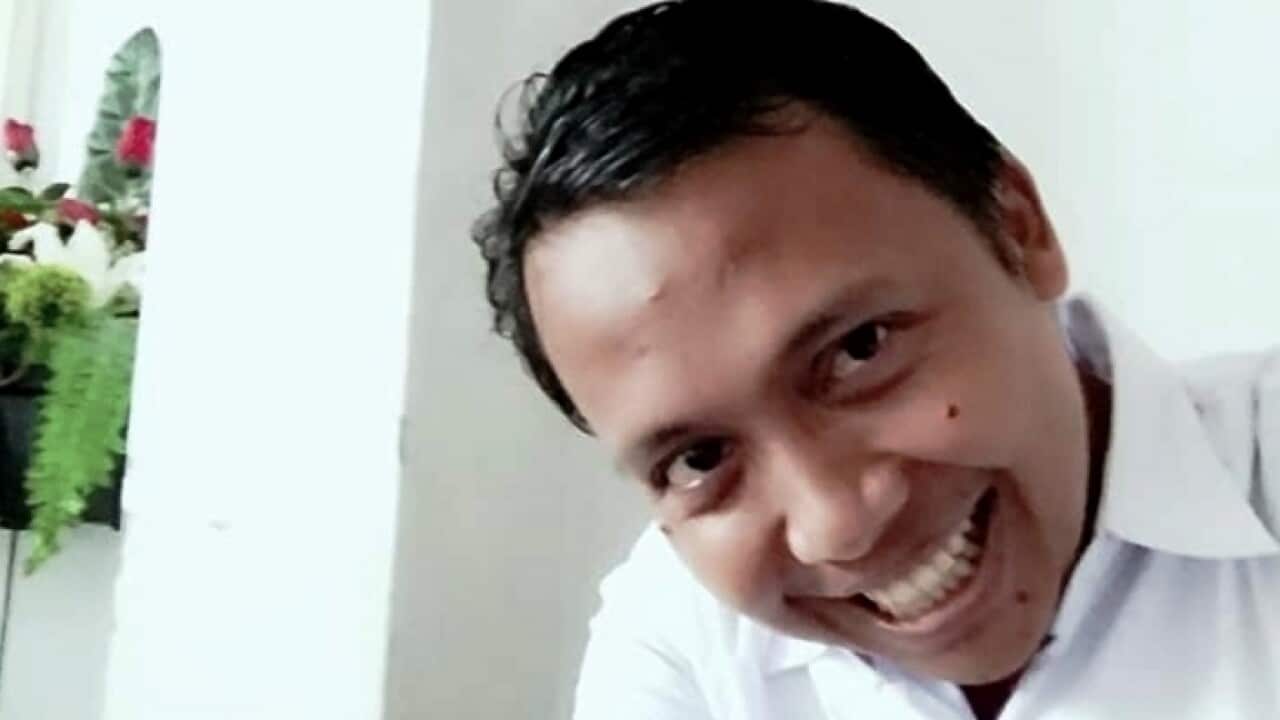 Edi Susilo, a NASDEM Party candidate in South Sumatra