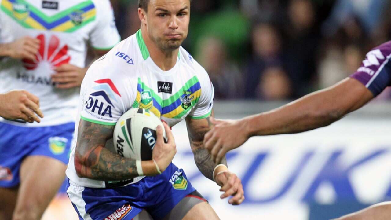 Canberra NRL winger Sandor Earl