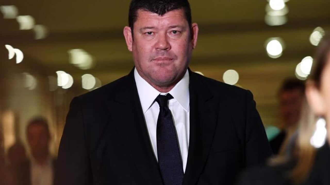 A file image of billionaire James Packer