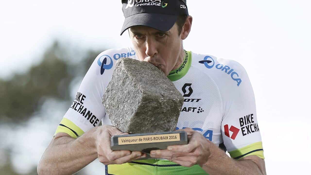 Australian cyclist Mat Hayman