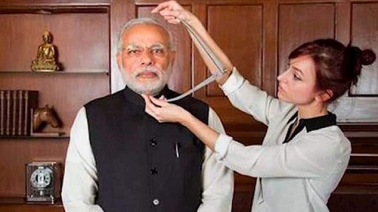 Modi at Tussauds
