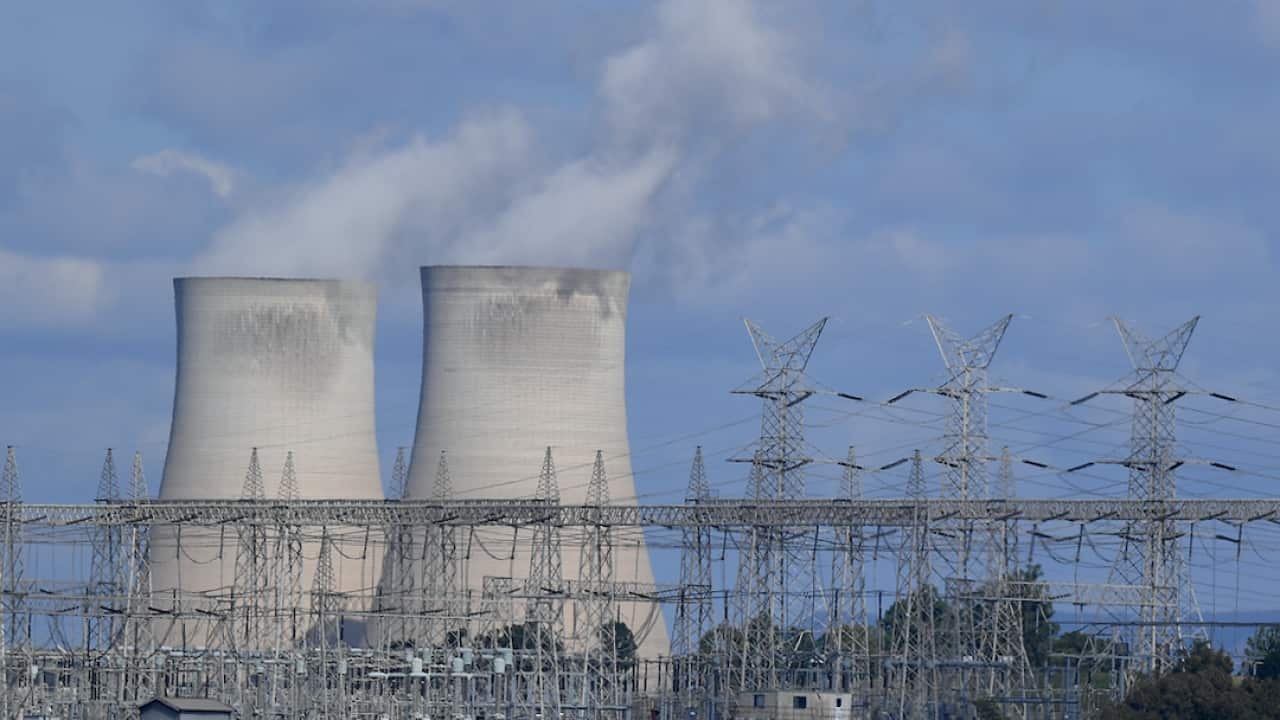 A coal-powered thermal power station.