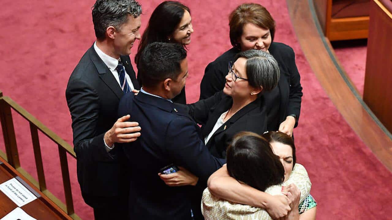 Same-sex marriage bill passes the Senate