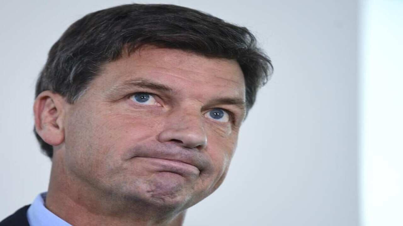 Cybersecurity Minister Angus Taylor