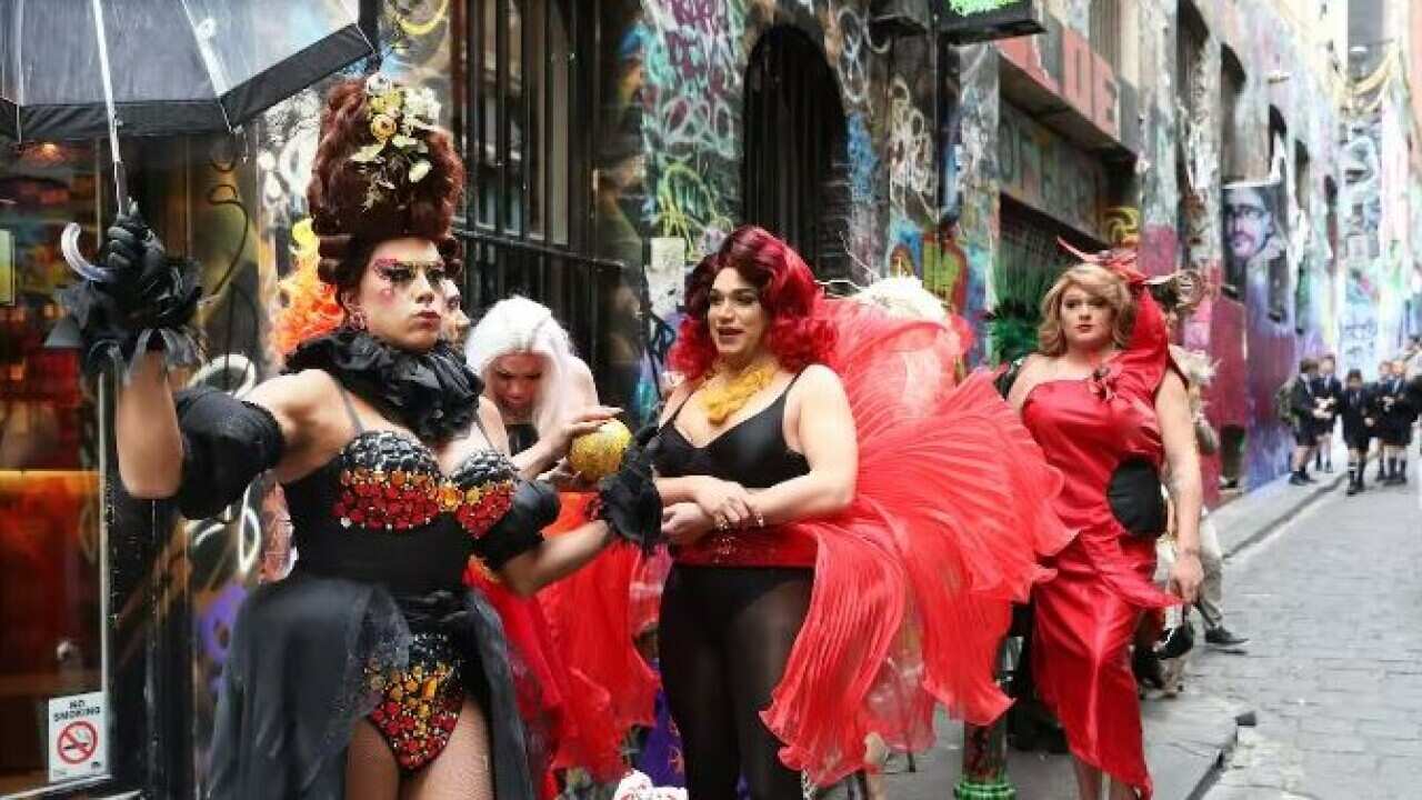 Aboriginal and Torres Strait Islander drag entertainers at Miss First Nations - Source aap.jpg