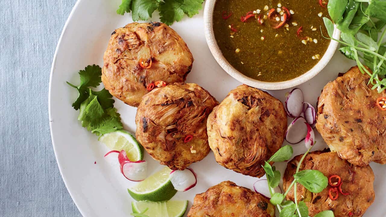 Thai no-fishcakes from BOSH! Healthy Vegan