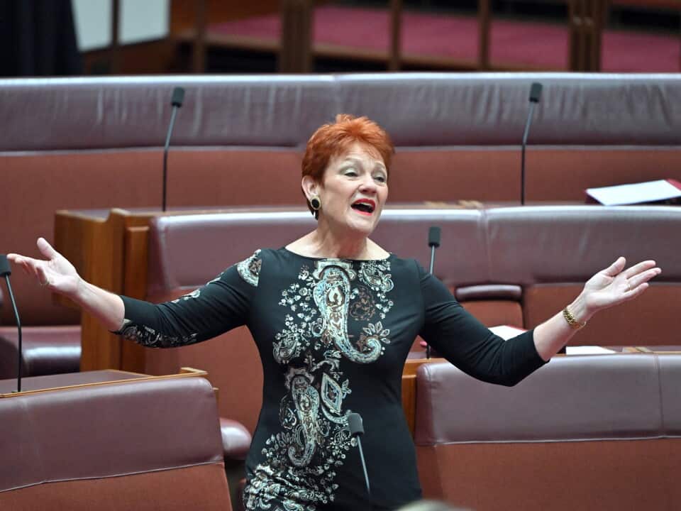 PAULINE HANSON SENATE
