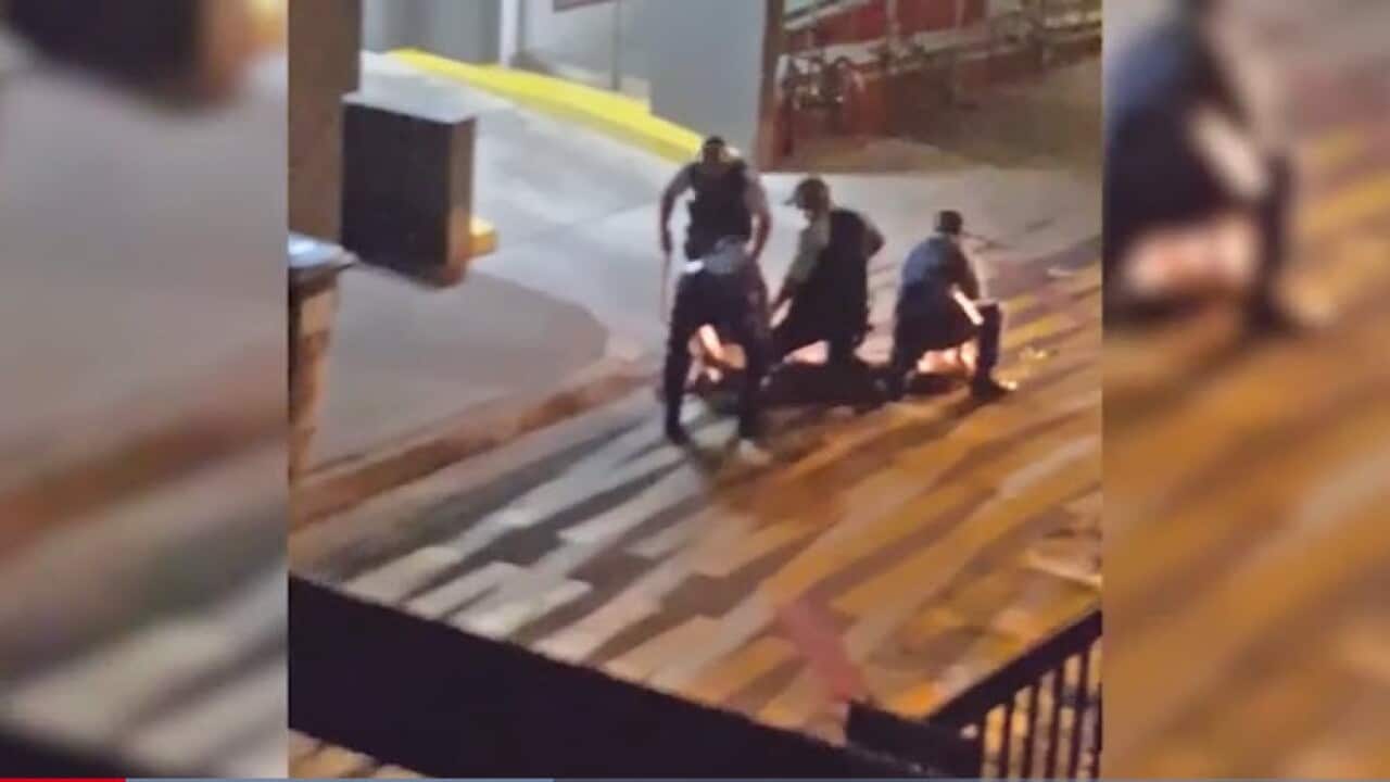 Police officer charged after allegedly hitting boy with baton 19 times