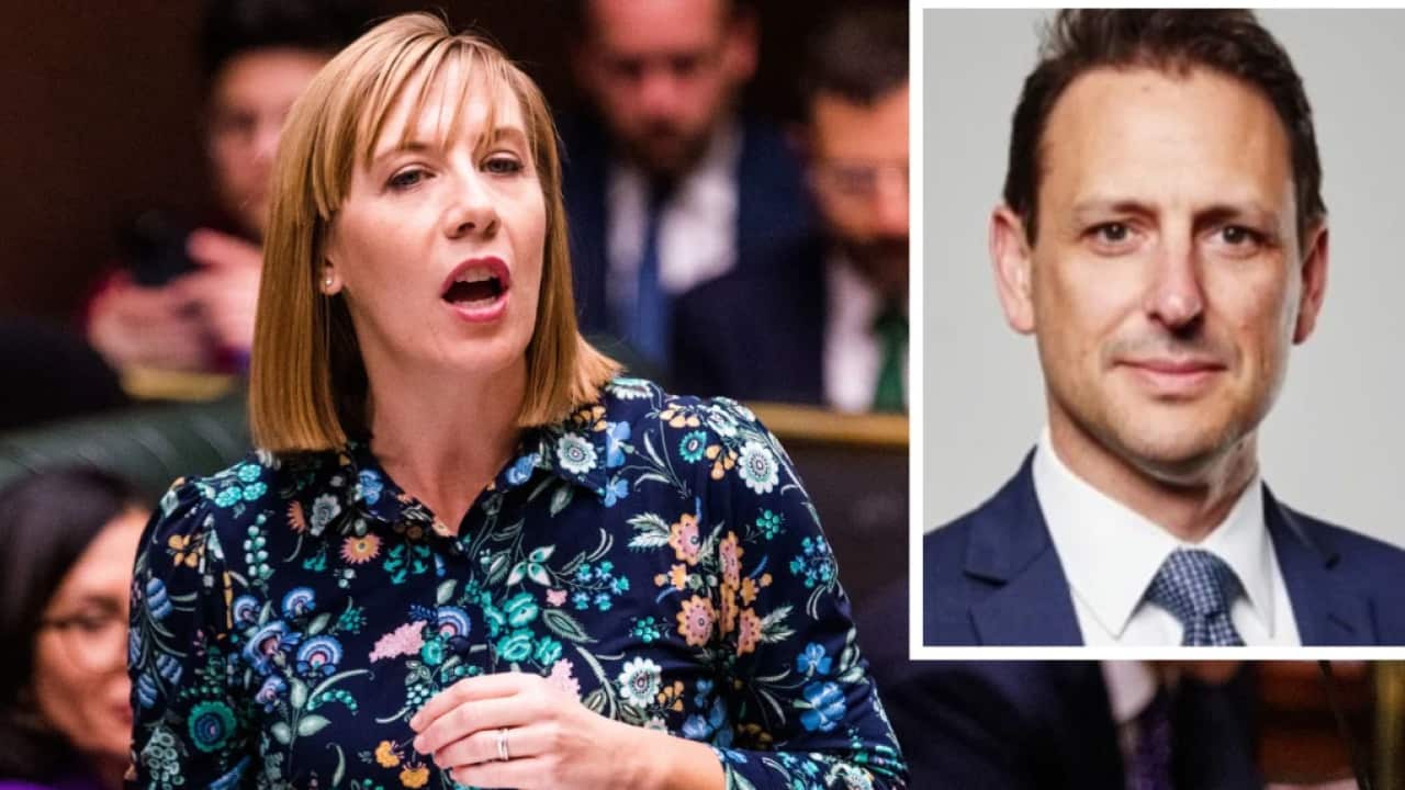 NSW Transport Minister Jo Haylen, and new transport secretary Josh Murray