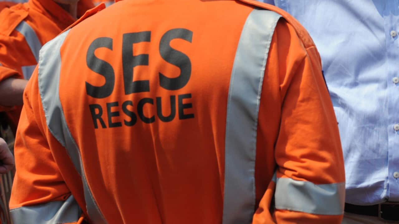 Heavy rain and stormy weather across NSW’s fire-ravaged east has brought celebrations – but the State Emerge Service is warning it could also bring dangers.