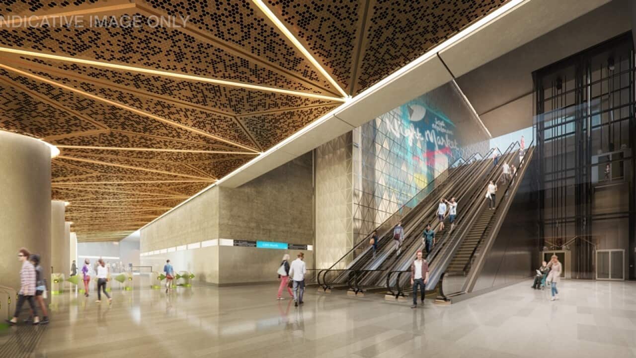 Metro Tunnel Victoria