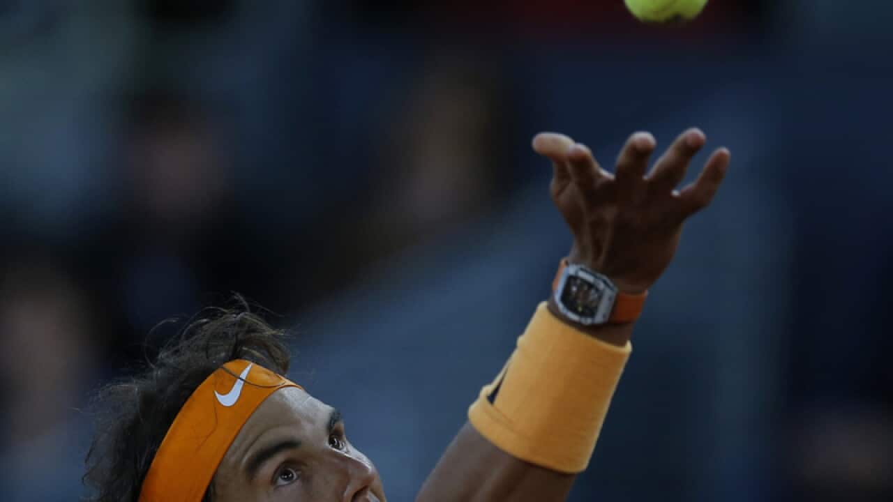 Rafael Nadal, from Spain
