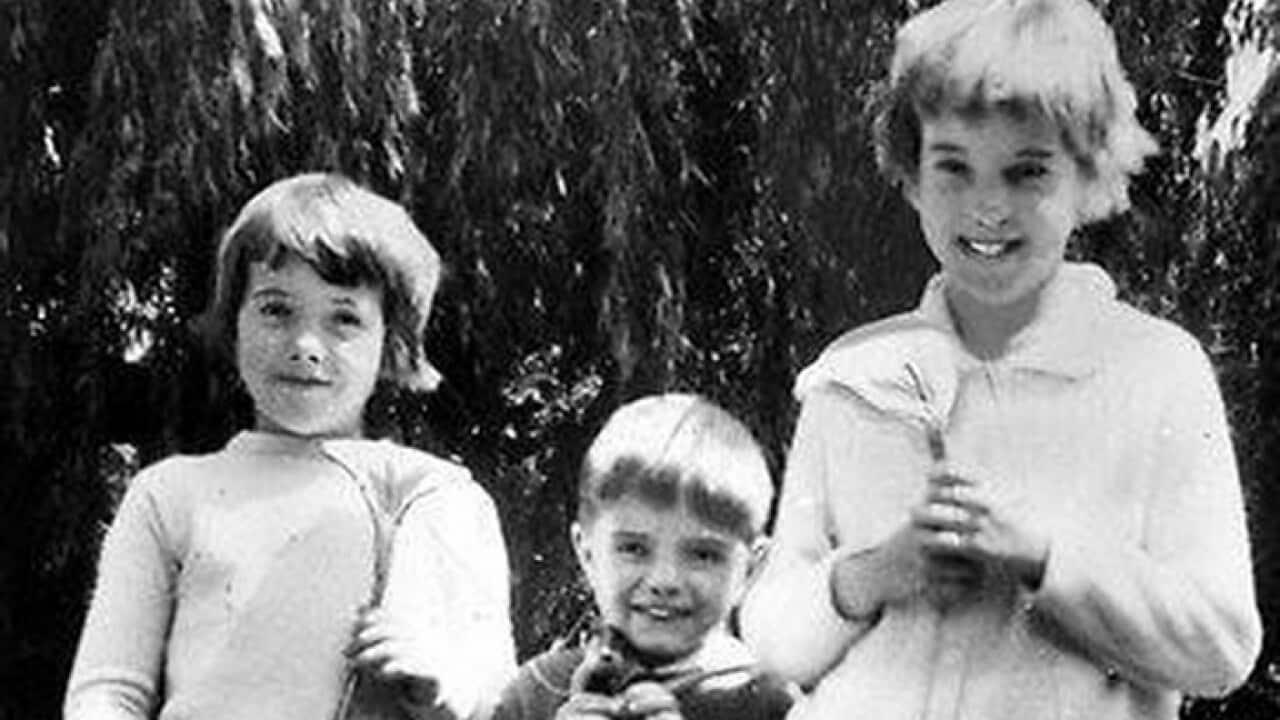 The missing Beaumont siblings Jane (9), Arnna (7) and Grant (4)