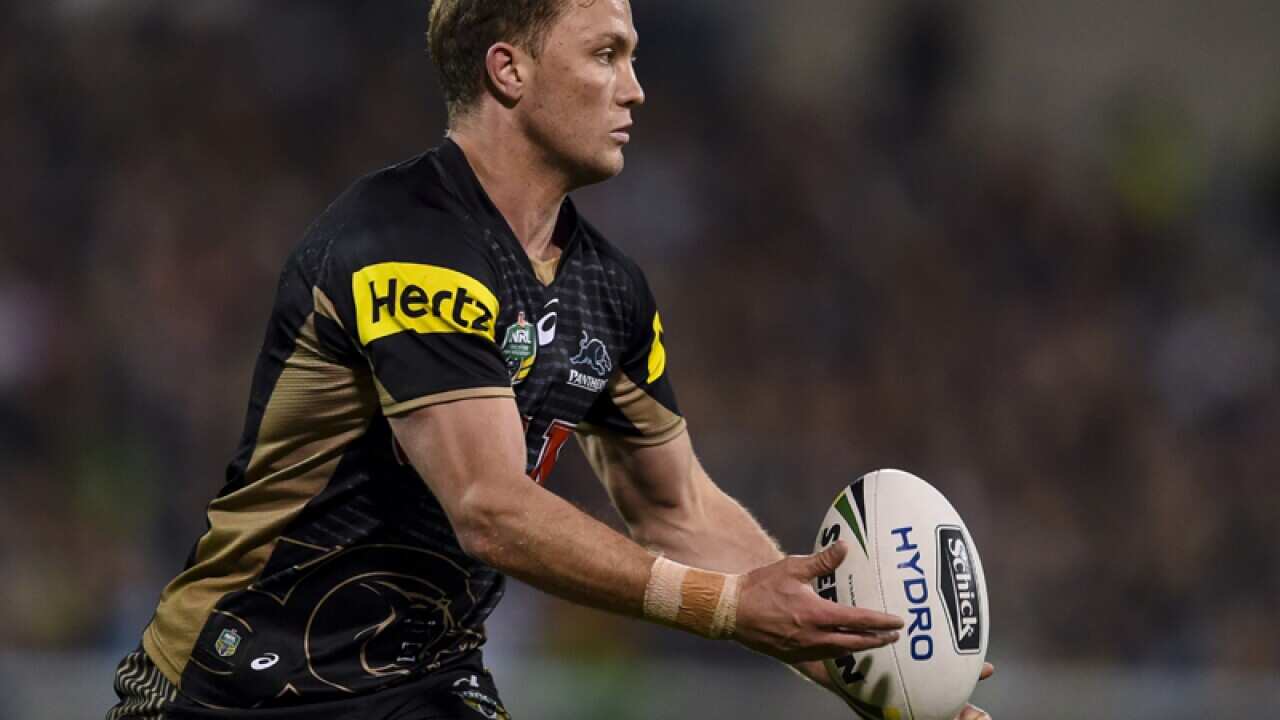Matt Moylan of the Penrith Panthers