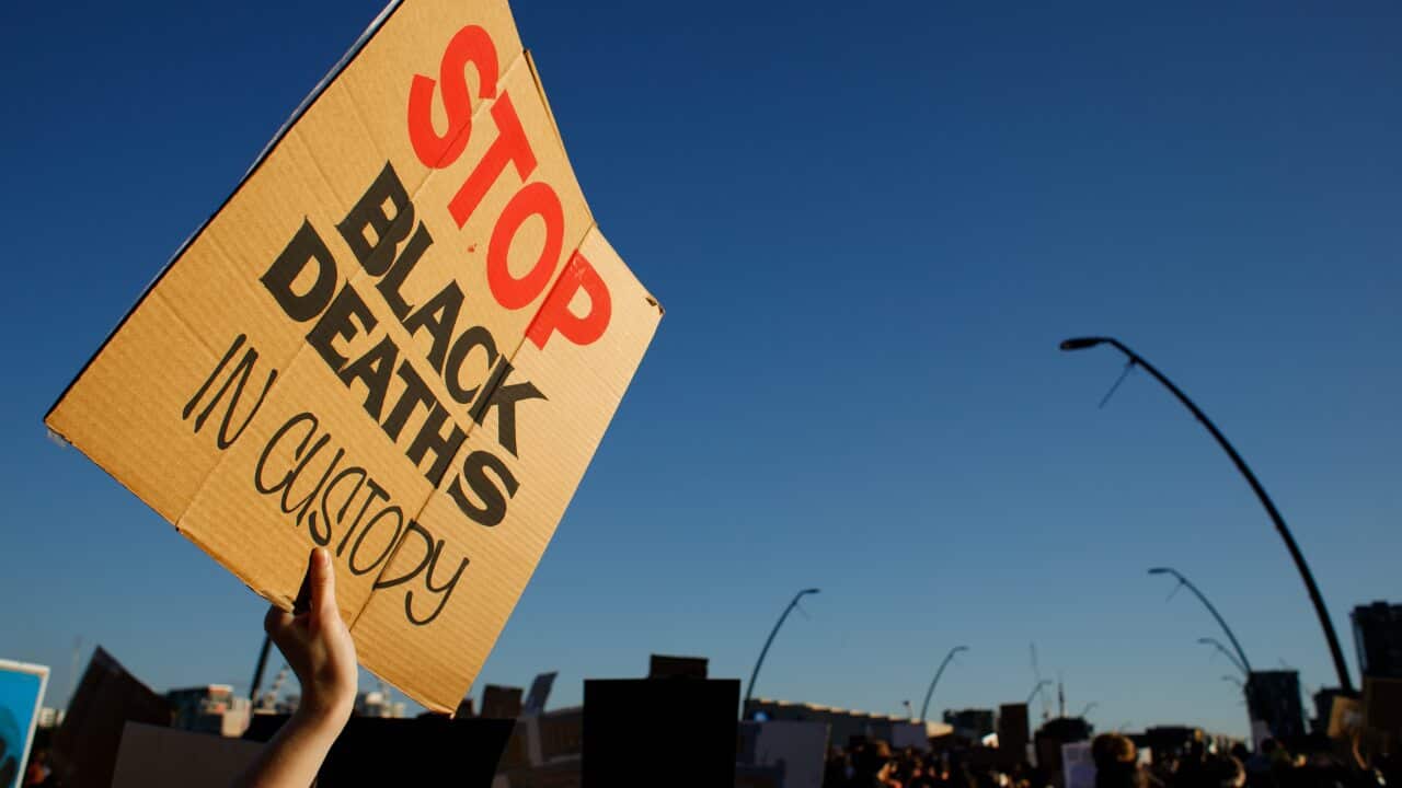 Black Lives Matter sign