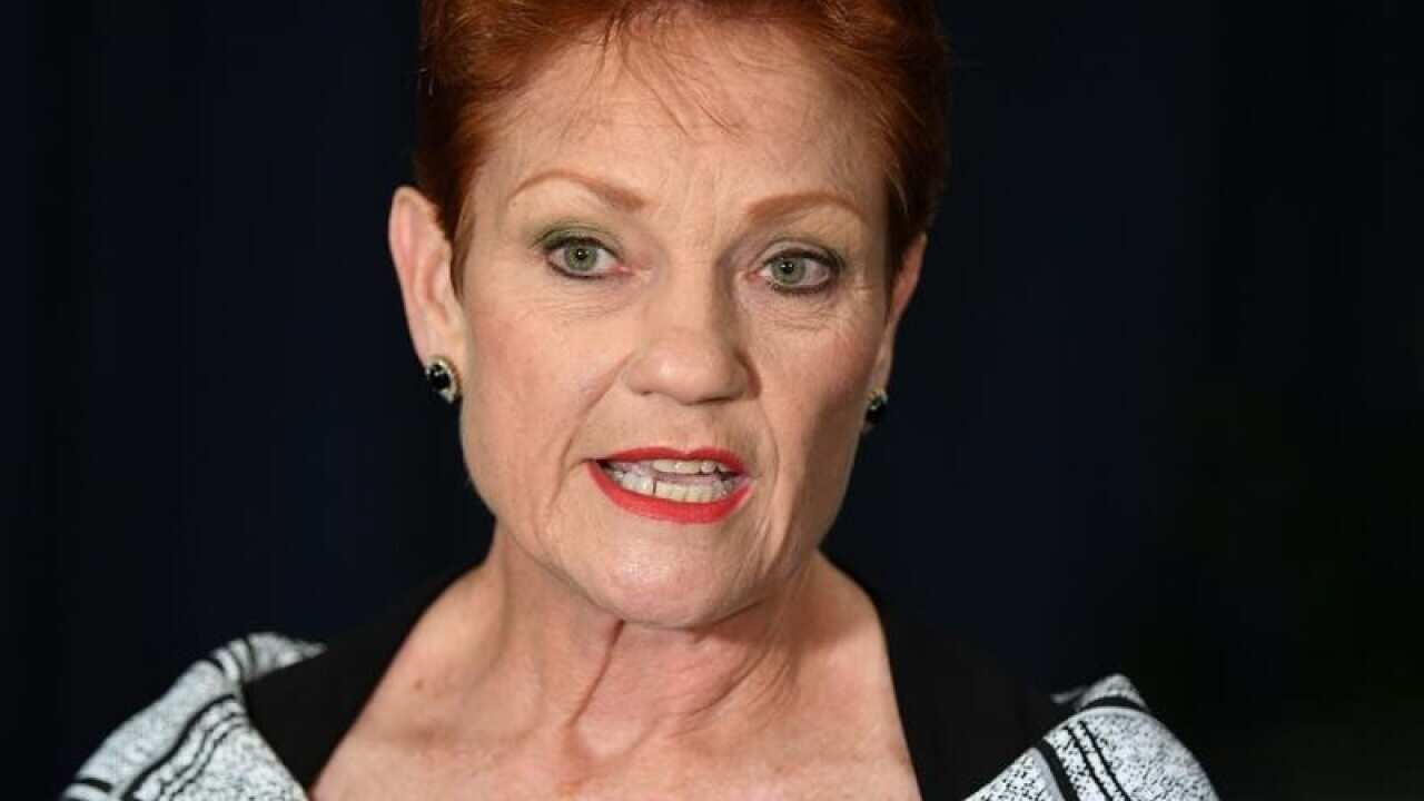 One Nation leader Senator Pauline Hanson says she won't back the Morrison government's tax cuts.