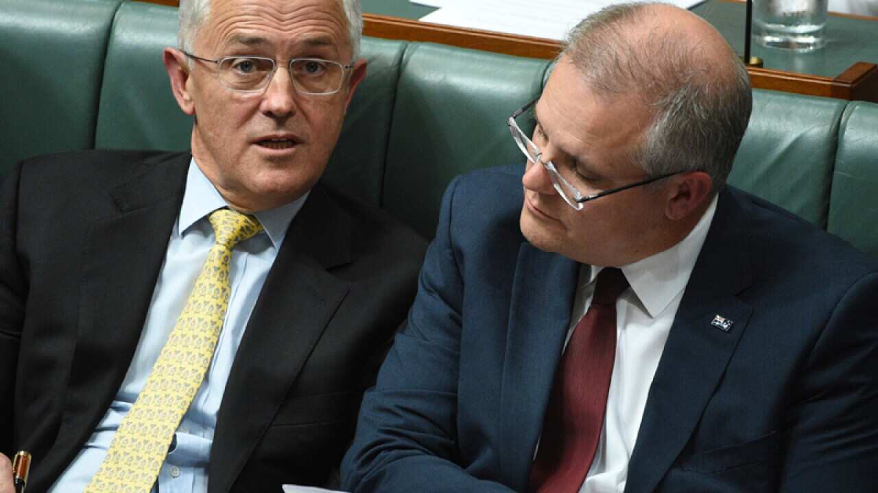 Prime Minister Malcolm Turnbull and Treasurer Scott Morrison.