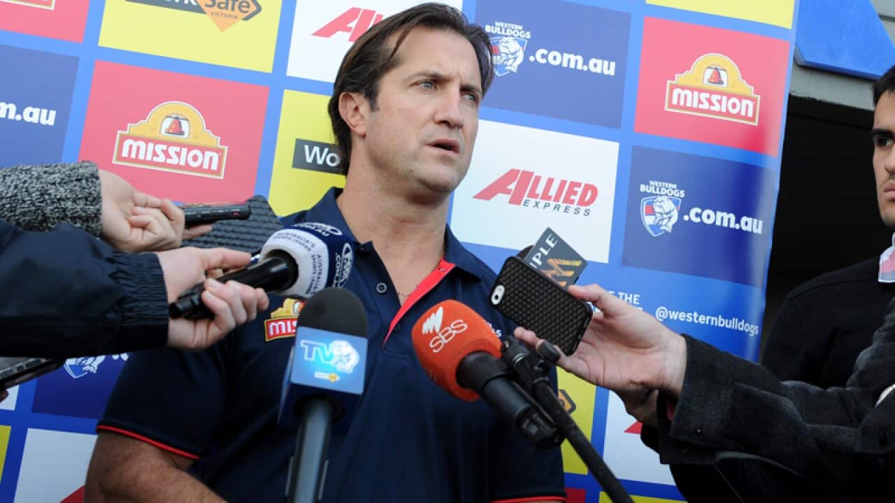 Western Bulldogs coach Luke Beveridge