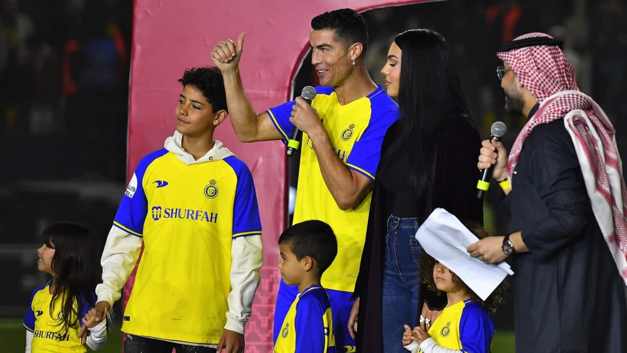 SAUDI ARABIA SOCCER RONALDO