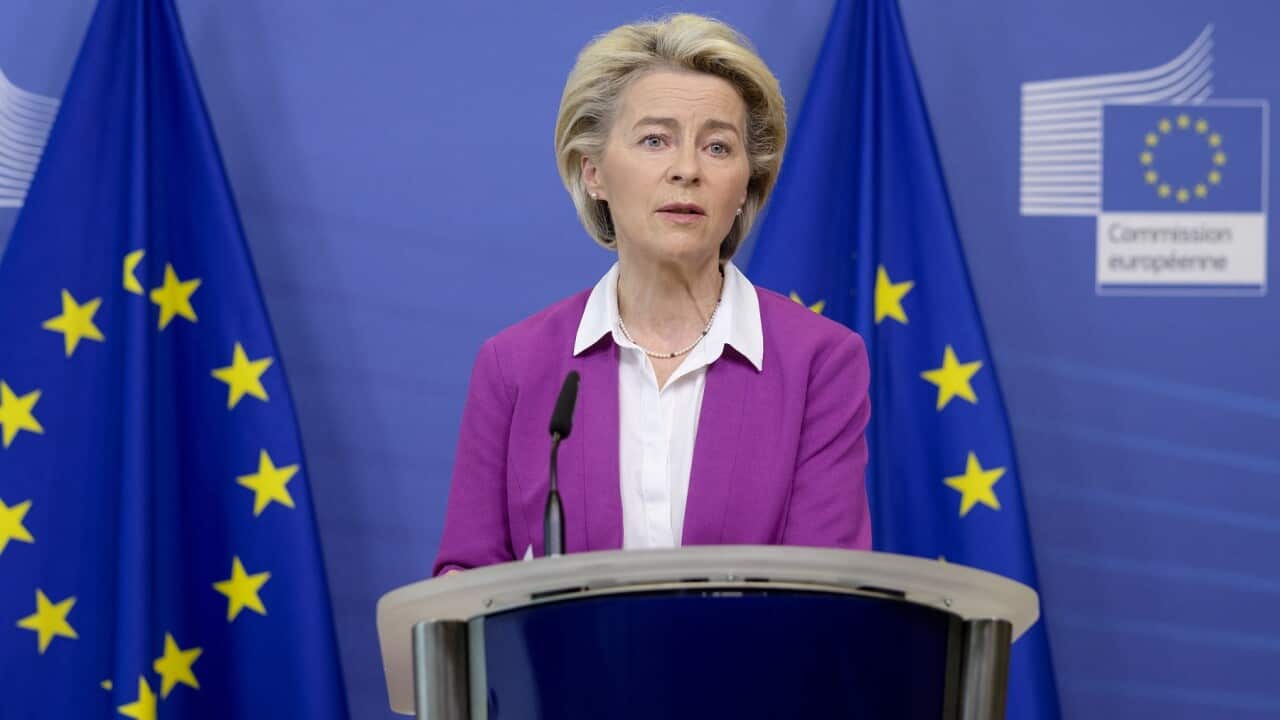 Ursula von der Leyen, president of the European Commission, urges more countries to contribute to COVAX