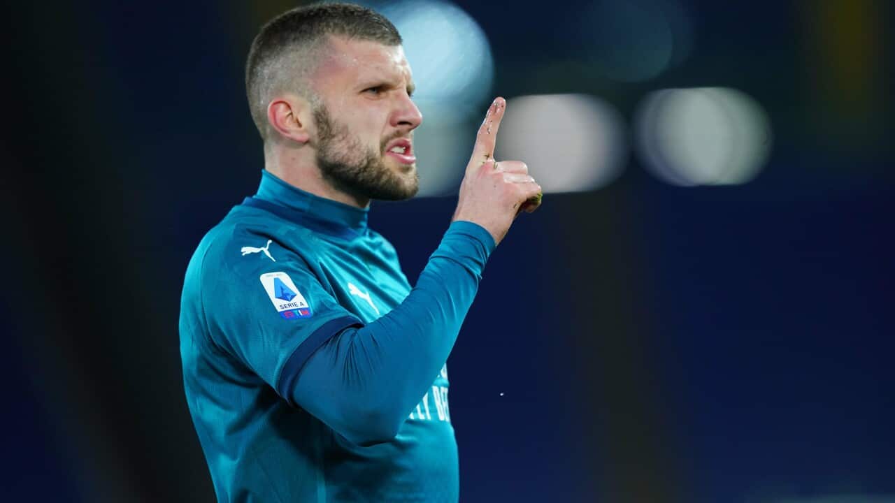 Ante Rebic ha segnato la rete che ha regalato al Milan il successo per 2-1 sulla Roma all'Olimpico