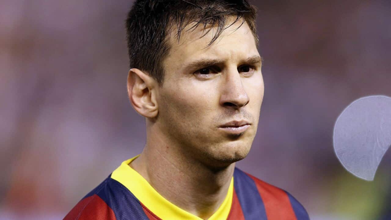 Barcelona's Lionel Messi