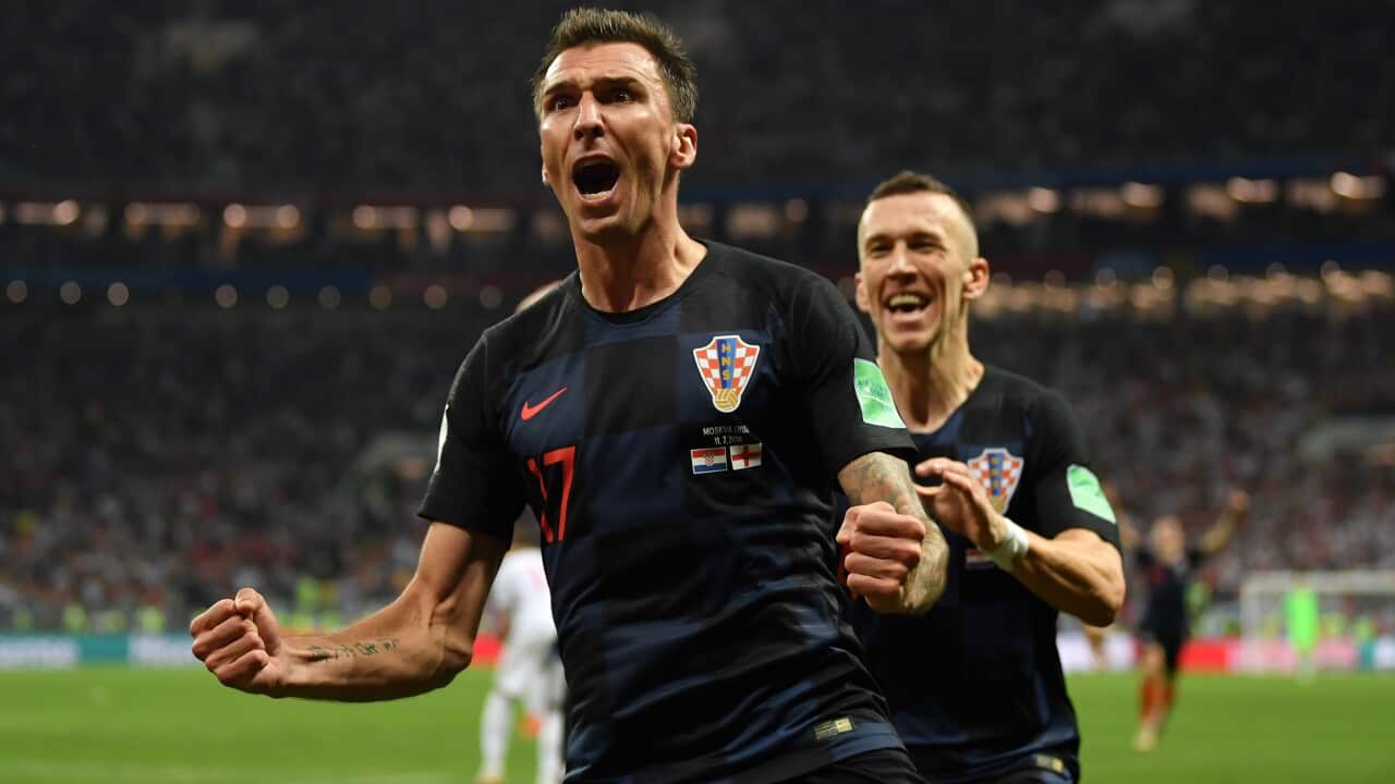Croatia England 2018 FIFA World Cup Mario Mandzukic