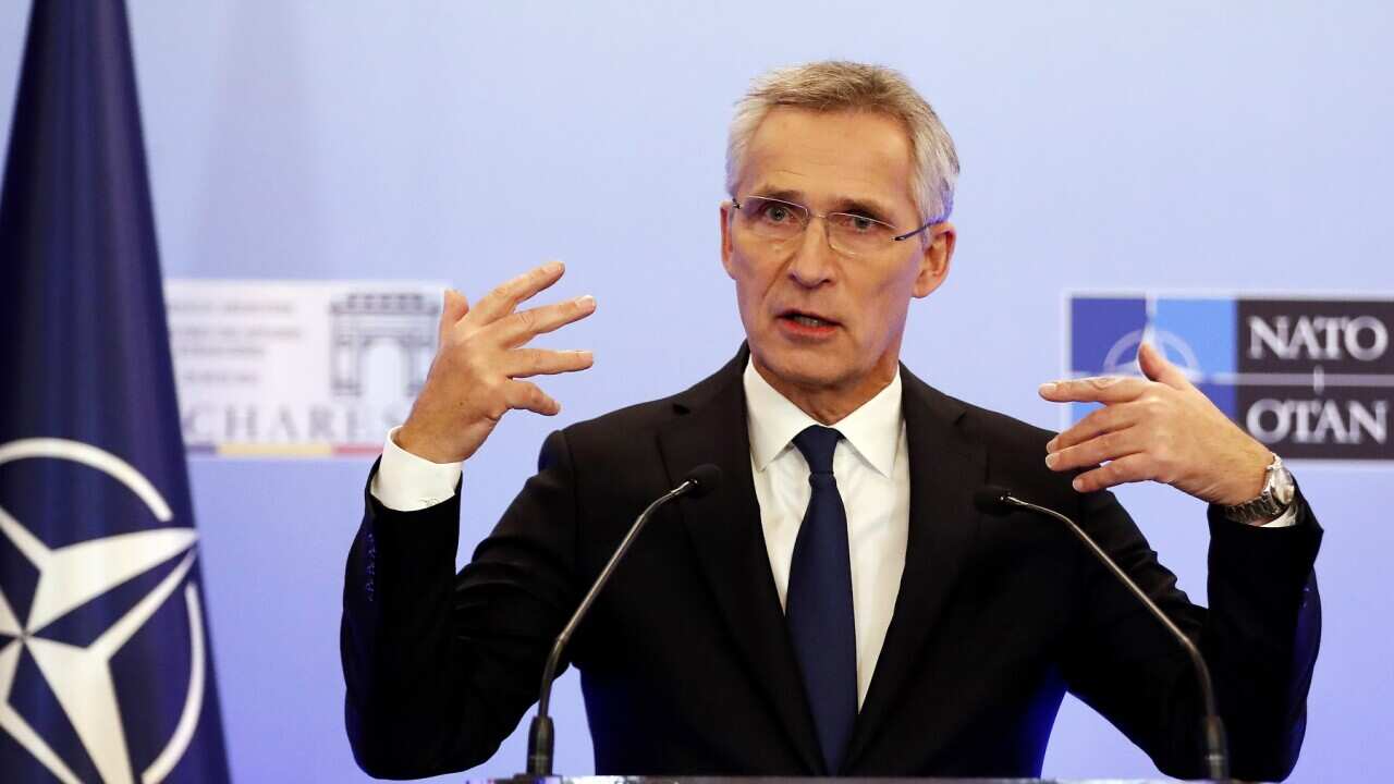 ROMANIA NATO FOREIGN MINISTERS MEETING