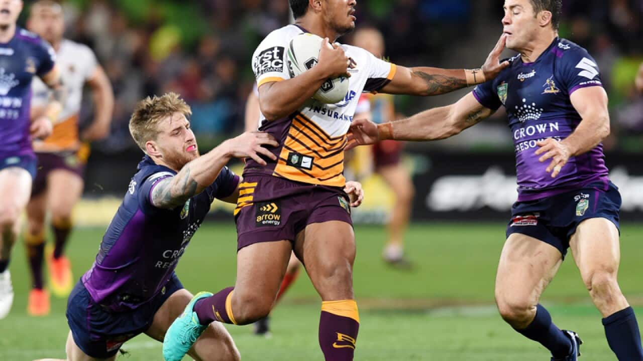 Anthony Milford of the Broncos