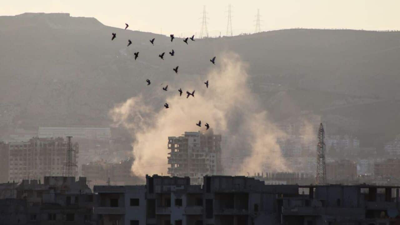 Opposition forces break through the Qaboun siege