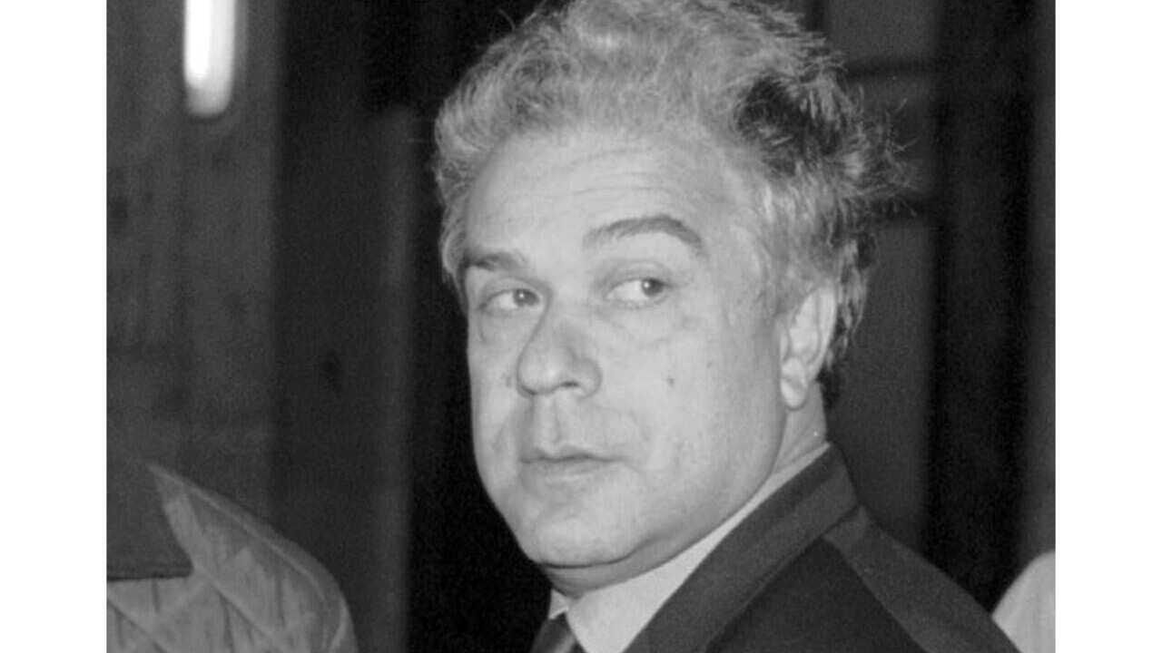 Giorgio Pietrostefani attends an hearing of the trial for the killing of police officer Luigi Calabresi.