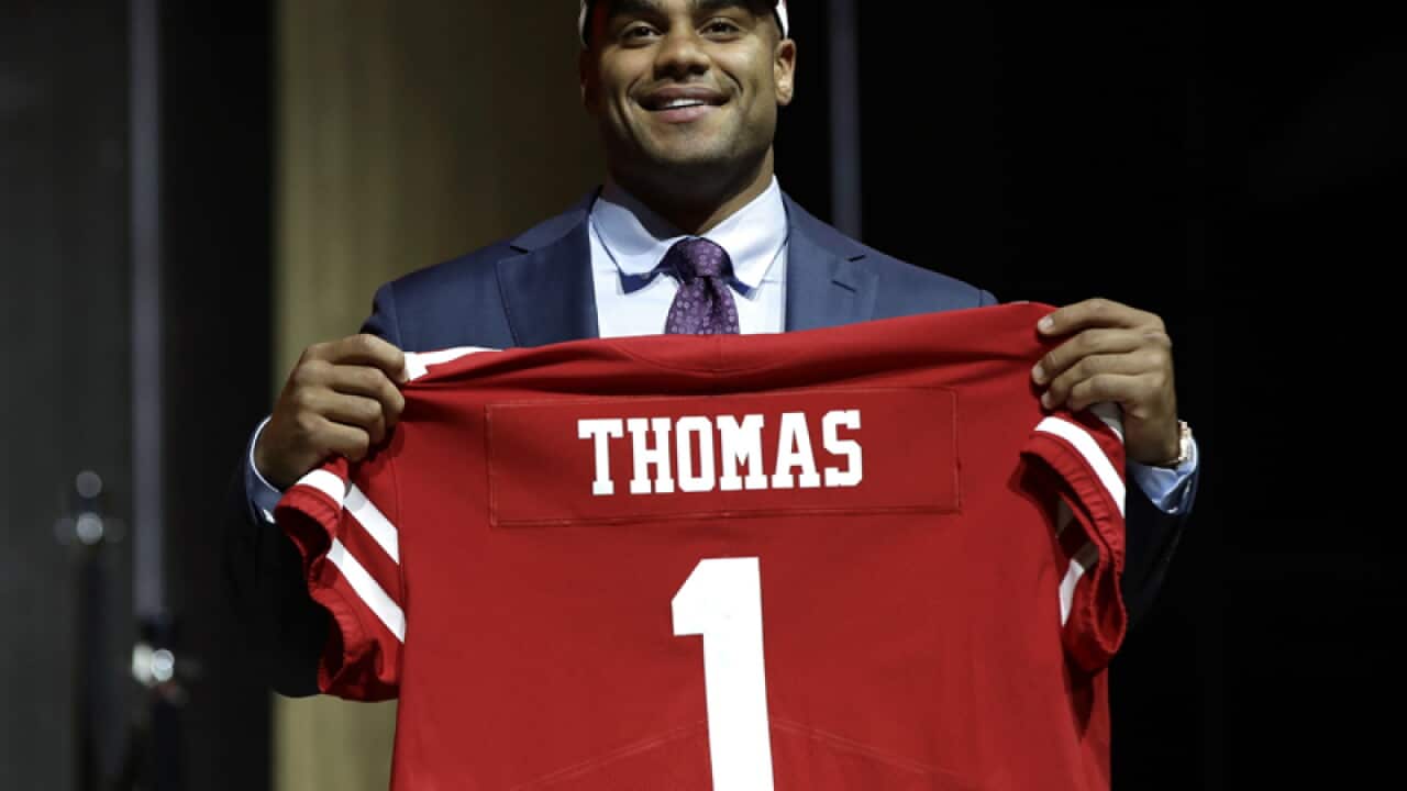 San Francisco 49ers draft pick Solomon Thomas