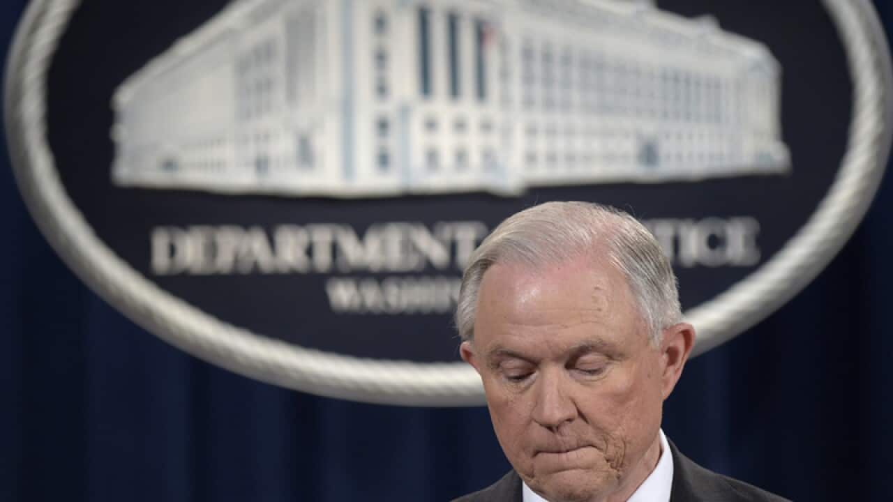 US Attorney General Jeff Sessions