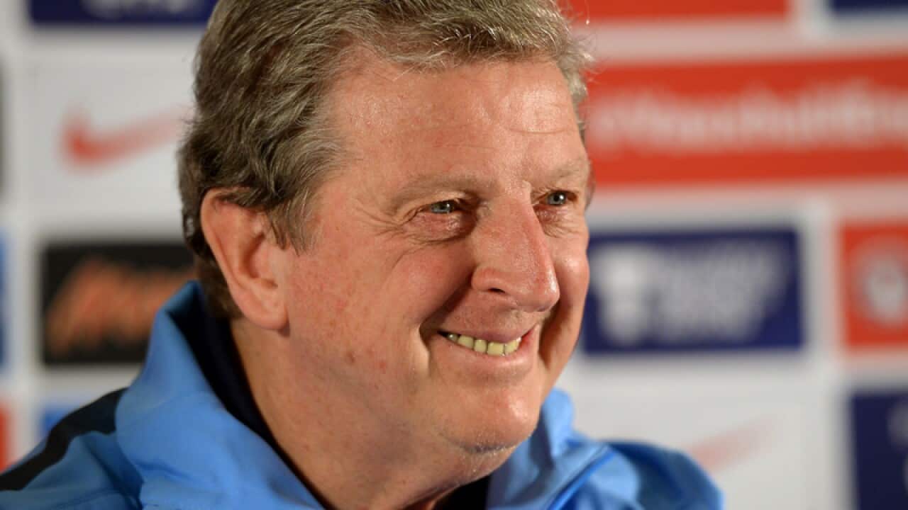 England manager Roy Hodgson during a press conference.